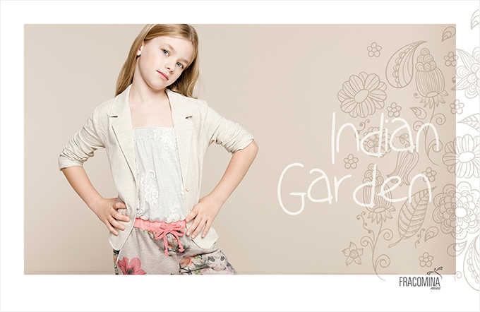 Roberta Pagano - Fracomina Mini Spring Summer 2015 Look Book