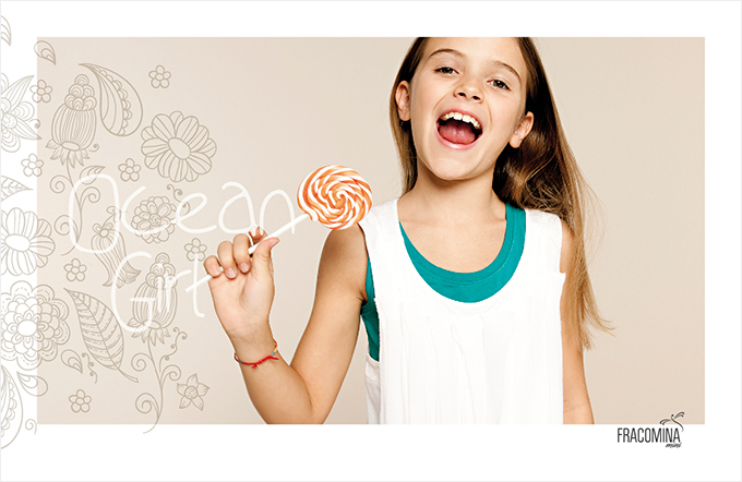 Roberta Pagano - Fracomina Mini Spring Summer 2015 Look Book