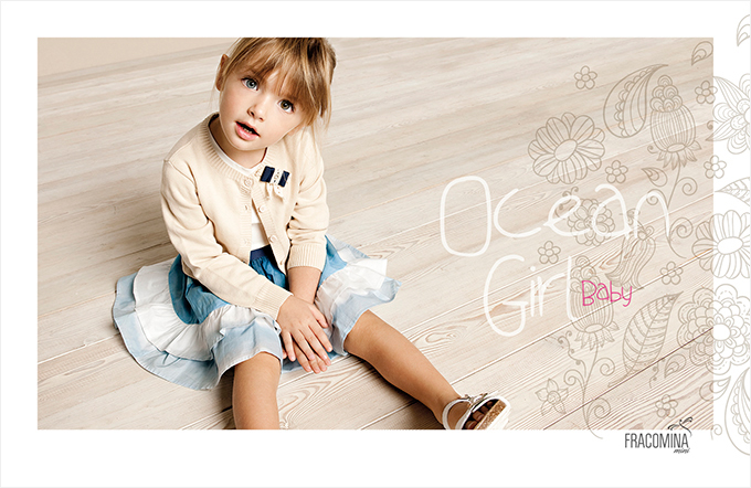 Roberta Pagano - Fracomina Mini Spring Summer 2015 Look Book